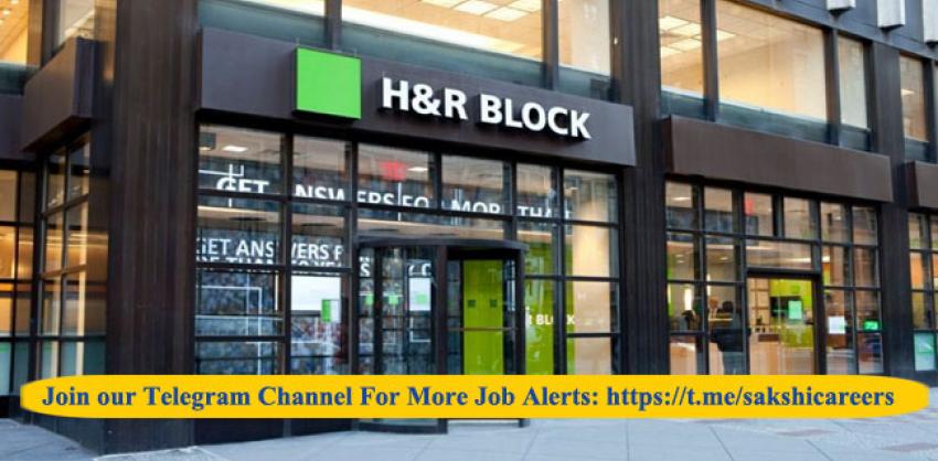 H&R Block India Private Limited Hiring Associate – Admin/Ops