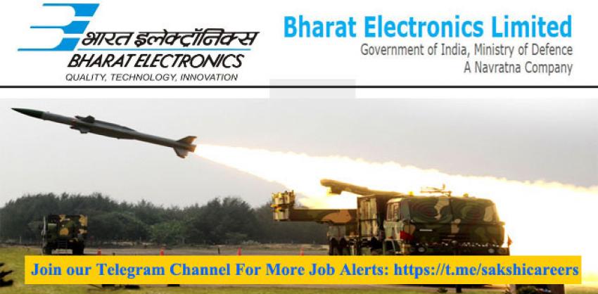 bharat electronics limited trainee engineer i recruitment