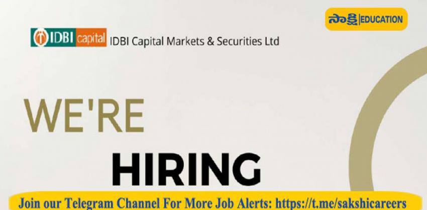 IDBI Capital Markets and Securities Limited Hiring IT Graduate