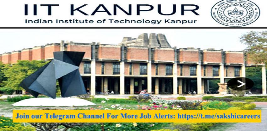 iit kanpur research associate 2 recruitment 