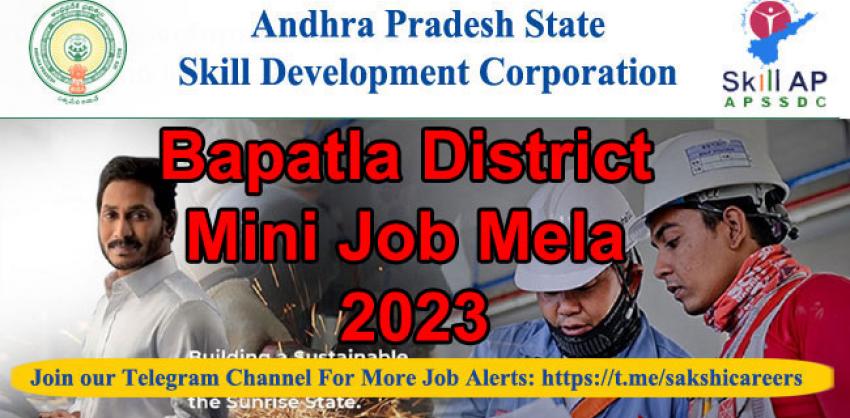 apssdc bapatla district mini job mela