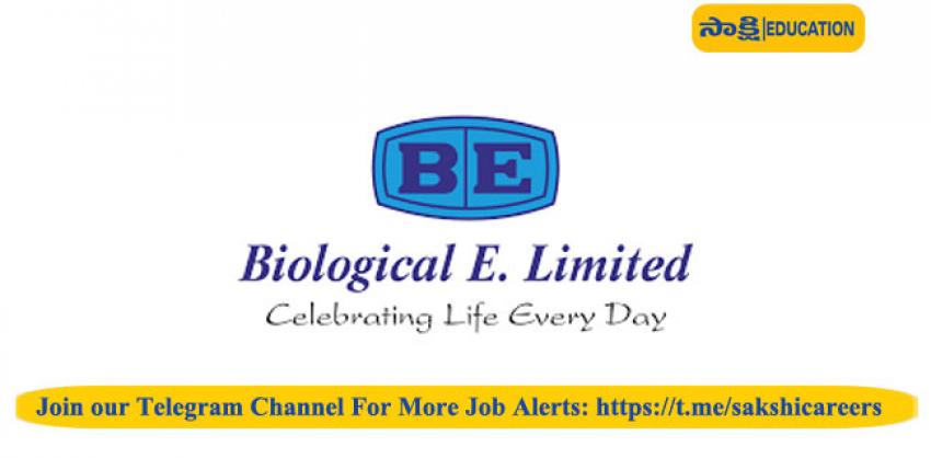 biological e limited production executive jobs