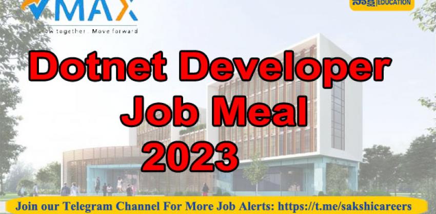 dotnet developer job meal 2023