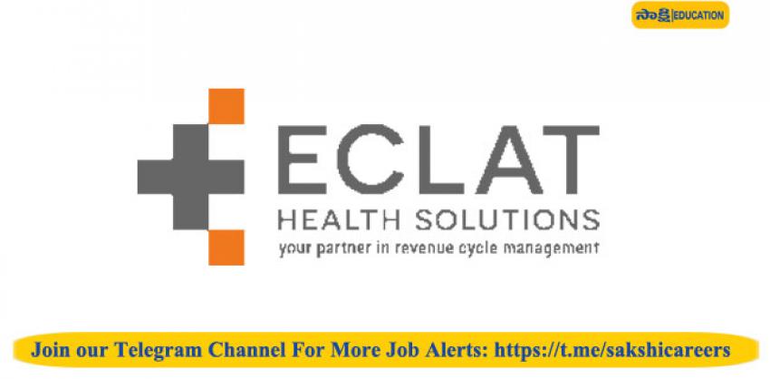 eclat health solutions ar caller jobs