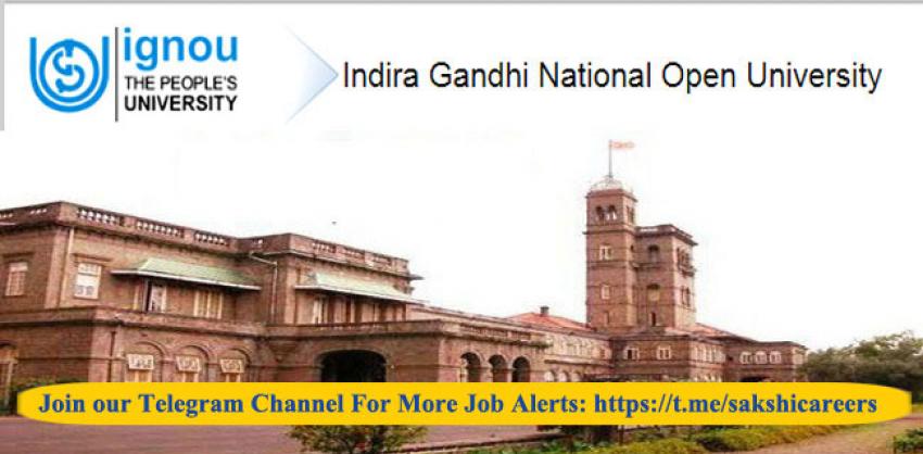ignou technical assistant & technical manager recruitment