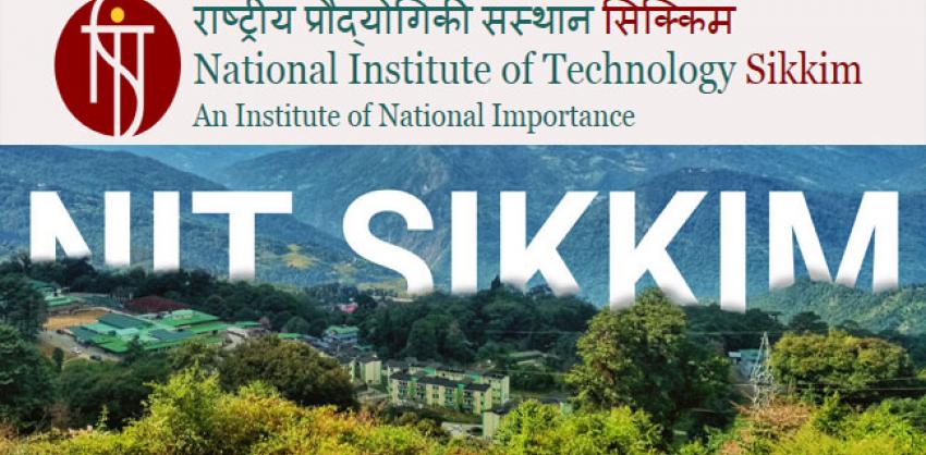 nit sikkim faculty details notification 2023