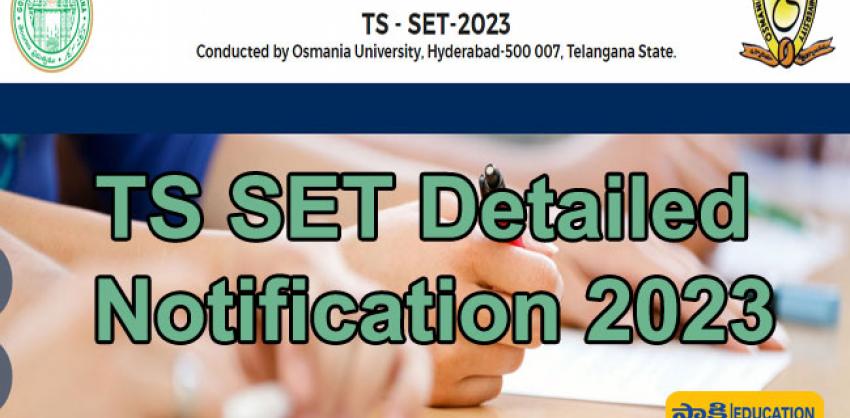 TS SET Detailed Notification 2023