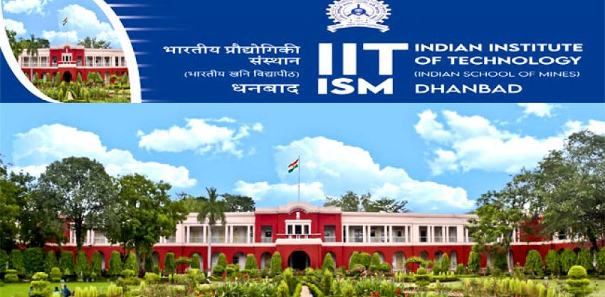 iit indian school of mines, dhanbad new notification 2023 