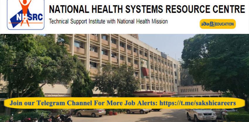 NHSRC Latest Notification 2023; Check Posts and other details 