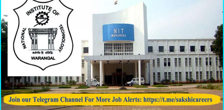 NIT Warangal Latest Recruitment 2023 Notification