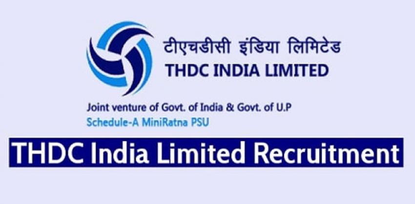 Executive Trainee Posts in THDC India Limited