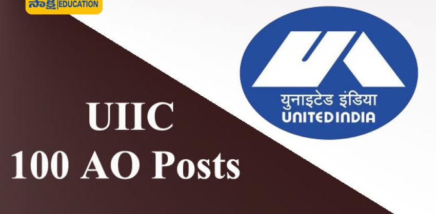 100 AO Posts in United India Insurance Company