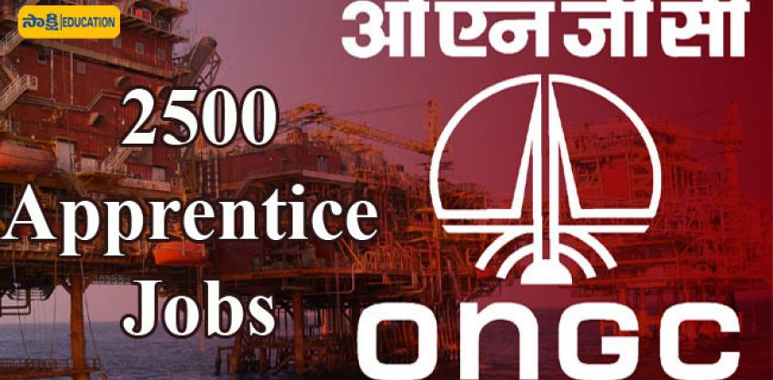2500 Jobs in ONGC, ONGCRecruitment, CareerOpportunities, 2500 openings