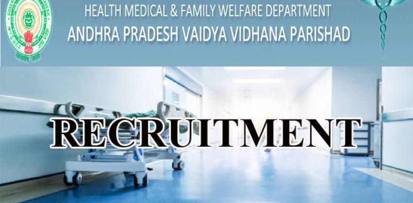 57 Jobs in AP Vaidya Vidhana Parishad