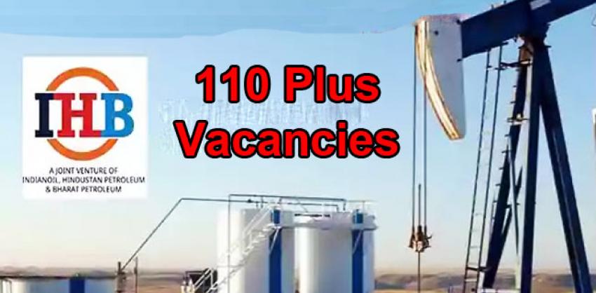 110 Plus Vacancies in IHB Limited