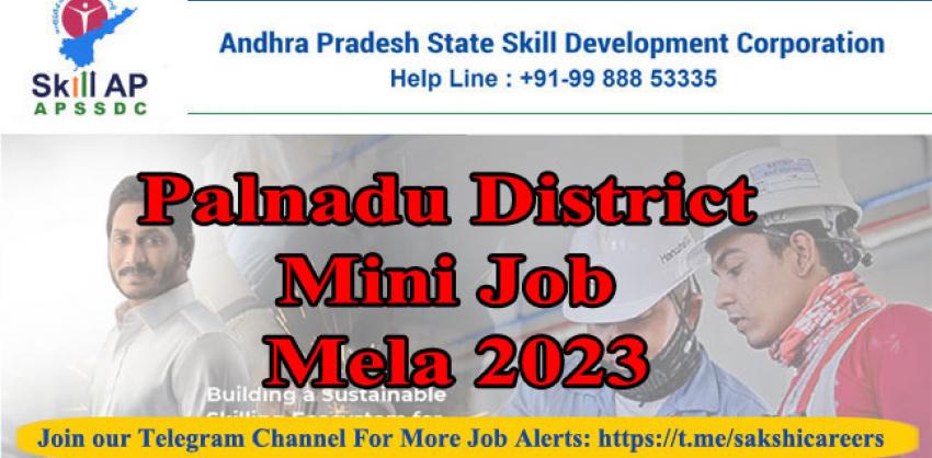 Palnadu District Job Mela 2023