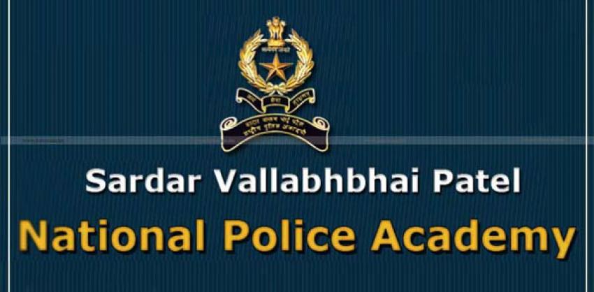 Sardar Vallabhbhai Patel National Police Academy building., Various Posts in National Police Academy, Hyderabad,Data Entry Operator working at a computer.