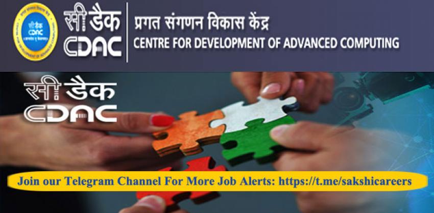 C-DAC Recruitment 2023| Various Group A Non S&T and S&T Posts
