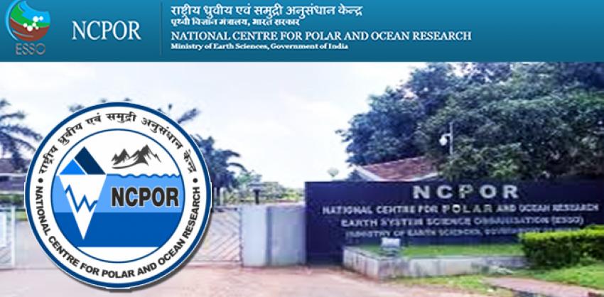 National Center for Polar and Ocean Research   Senior Manager Jobs in NCPOR Goa  NCPOR Goa  Job Opportunity Announcement