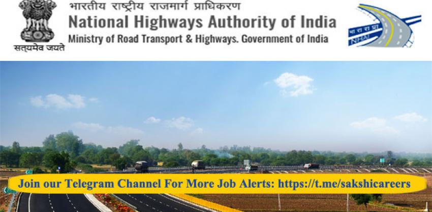 Managerial Posts in NHAI