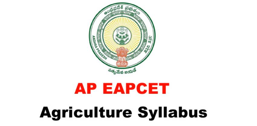 AP EAPCET Agriculture Syllabus