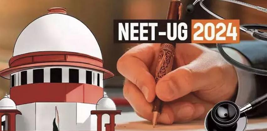 Supreme Court of India dismisses NEET UG 2024 cancellation demand  Chief Justice DY Chandrachud announces verdict on NEET UG 2024  NEET UG 2024:‘నీట్‌ యూజీ-2024’కు రీ ఎగ్జామ్‌ లేదు  సుప్రీంకోర్టు  Petitions filed against NEET UG exam