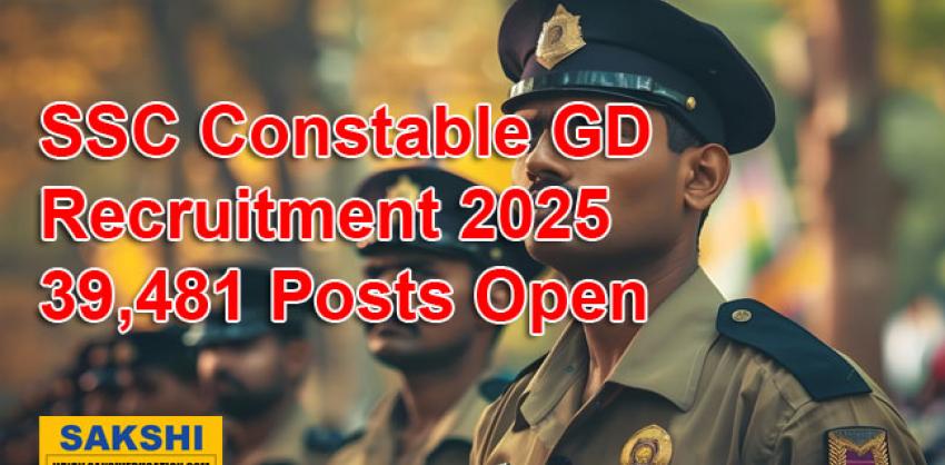 SSC Constable GD Recruitment 2025