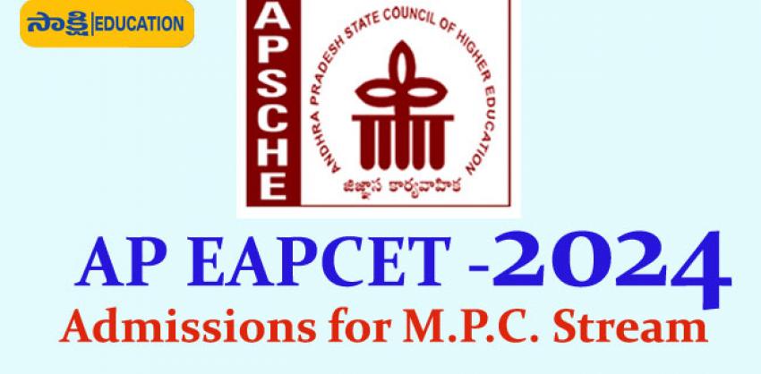 AP EAPCET -2024 Counselling Schedule: Admissions for M.P.C. Stream  APEAPCET 2024 B.Pharmacy Pharm-D Admission Counseling Notification  Online Certificate Verification for APEAPCET 2024 B.Pharmacy Admission B.Pharmacy Pharm-D Option Entry Dates for APEAPCET 2024 