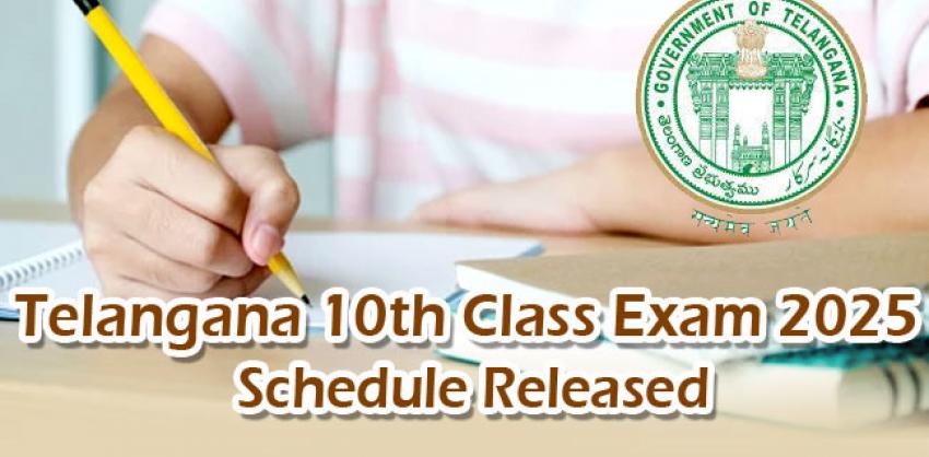 Telangana 10th exam schedule released for 2025  10th exams in Telangana scheduled from March 21 to April 2, 2025  School Education Department announces Telangana 10th exam dates for 2025 Telangana 10th exam timetable for 2025 announced Schedule for Telangana 10th exams from March 21 to April 2, 2025 Telangana 10th Exam 2025 Schedule Released: తెలంగాణలో టెన్త్‌ పరీక్షల షెడ్యూల్‌ విడుదల