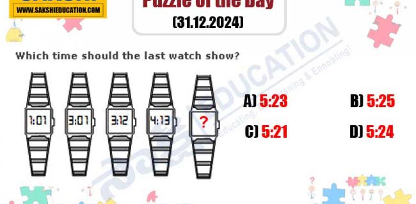 Puzzle of the Day for Competitive Exams in Telugu   Brain-teasing riddles for the daily puzzle