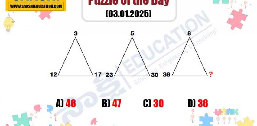 Puzzle of the Day for Competitive Exams in Telugu   Daily puzzle challenge for today  