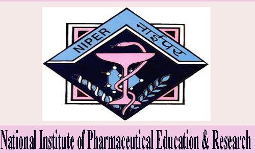 Niper JEE - PhD Entrance 2022