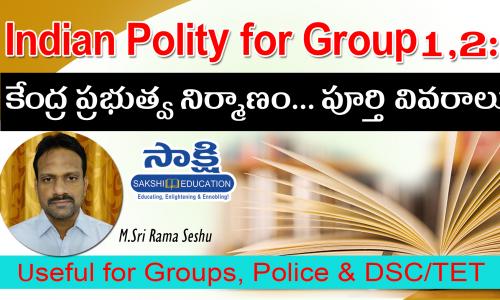 Indian Polity for Group1,2