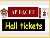  AP EdCET hall tickets 