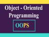 Object Oriented Programming Online Course