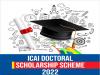ICAI Doctoral Scholarship 2022