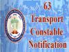 TS Police 63 Transport Constable Notification 2022 