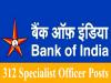 Indian Bank Recruitment 2022 for 312 Specialist Officer Posts