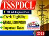 TSSPDCL Recruitment 2022 Sub Engineer Electrical Online Form Exam Pattern, Syllabus 
