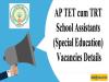 AP TET cum TRT School Assistants Vacancies Details