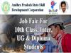 Job Fair for 10th Class, Intermediate, UG & Diploma Students