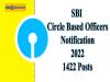 SBI CBO Notification 2022 out 