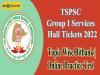 TSPSC Group I Services Exam Hall Tickets 2022