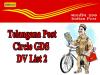 India Post Telangana GDS DV List II