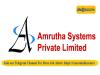 Amrutha Systems Private Limited Hiring Freshers
