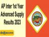 AP Inter 1st Year Advanced Supply Results 2023 