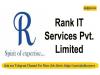 Rank IT Services Pvt Ltd Recruiting Network & AV Designer