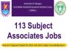 113 tswreis subject associates jobs 