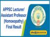 APPSC Lecturer/ Assistant Professor