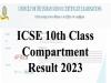 ICSE Compartment Result 2023